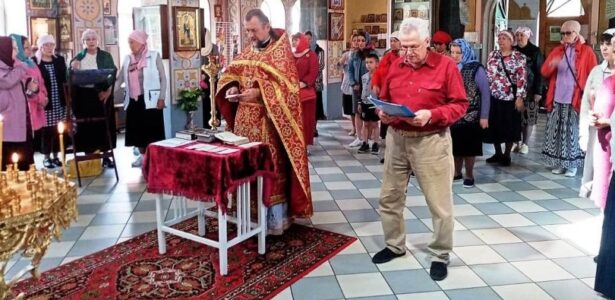 Всероссийский молебен о Победе отслужили храме Воскресения Словущего Приморско-Ахтарска