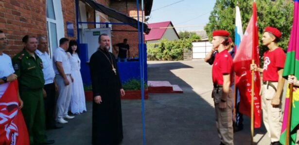 Открытие военно-патриотической тематической площадки «Будущий воин»