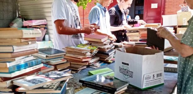 Приходская библиотека храма Приморско-Ахтарска приняла участие в акции по сбору книг