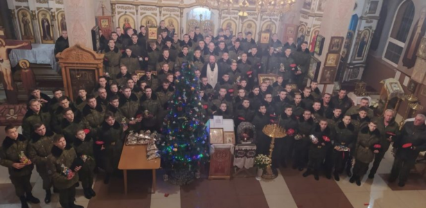 Любимая традиция Бриньковских казачат
