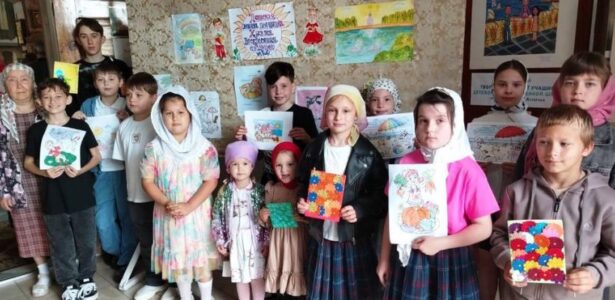 Открытие детской летней площадки Приморско-Ахтарского храма Воскресения Словущего