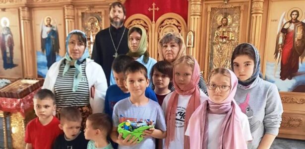 Экскурсия в храме для воспитанников Приморско-Ахтарского детского реабилитационного центра «Доброта»