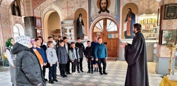 Урок ОПК в Приморско-Ахтарском храме Воскресения Словущего