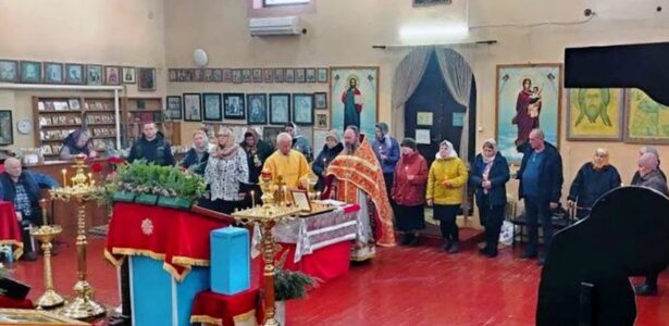 Престольный праздник храма станицы Приазовской