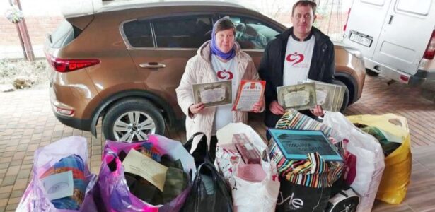Акция «Посылка солдату» в Приморско-Ахтарском храме Воскресения Словущего