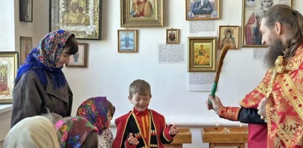 Воспитанники детского сада станицы Бородинской посетили храм