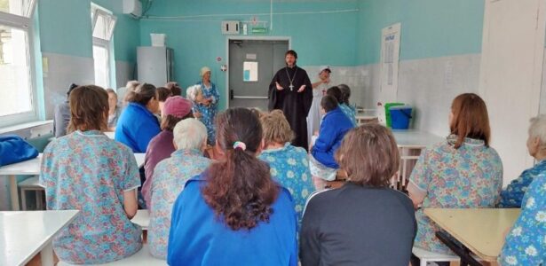 Троицкая миссионерская встреча в психиатрической больнице посёлка Приморского