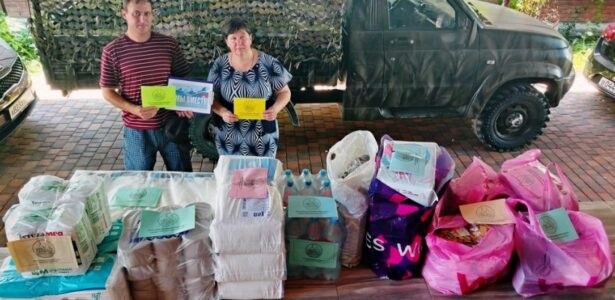 В Приморско-Ахтарске прошла акция поддержки раненых в госпитале «Урзус»